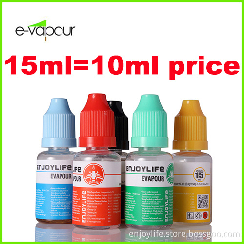 China High Selling Smooth Flavor 15ml E Liquid From Enjoylife Factory Wholesale Price, 10ml Hangsen Feellife E Juice in Ecigarette